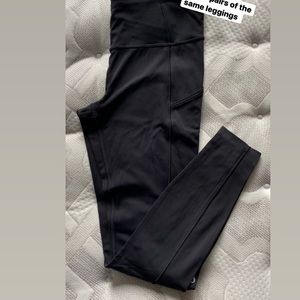 Lululemon Fast & Free black leggings
